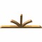 Ekena Millwork Richland Rough Sawn Timber Gable Bracket, Western Red Cedar, 84"W x 35"H x 4"D x 4"F, 10/12 Pitch GBW084X35X0404RIC00RWR - alternate 3